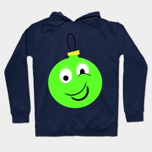 Green smiley Hoodie